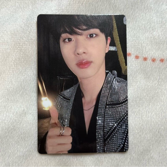 BTS MAP OF THE SOUL ON:E CONCEPT PHOTOBOOK ROUTE Jin Seokjin PC Photocard - Picture 1 of 2